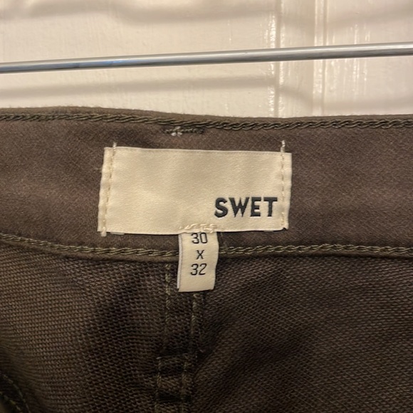 Swet Tailor Men’s Duo Pants, Size 30x32. Army Green. NWT. - Picture 4 of 8
